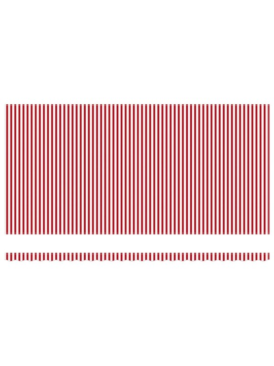 Sissetõmmatav varikatus with 600 × 350 cm punane ja valge