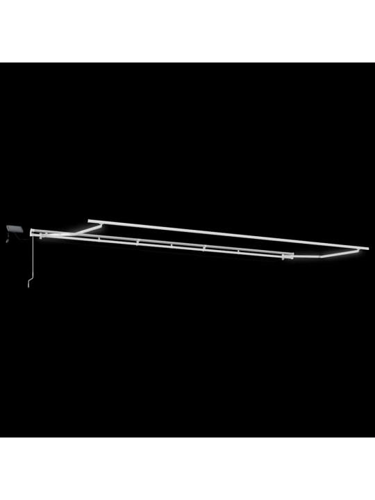 Sissetõmmatav varikatus with 600 × 350 cm mitmevärviline