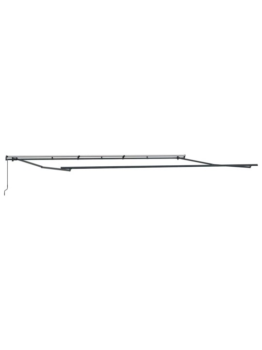 Sissetõmmatav varikatus mitmevärviline 600 × 350 cm kangas