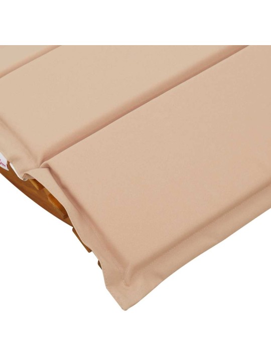 Lamamistool padjaga 2 tk pruun 60 x 154 x 74cm akaatsiapuit