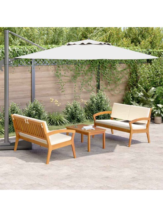 Bistrokomplekt 3 tk pruun 75 x 45 x 38 cm akaatsiapuit