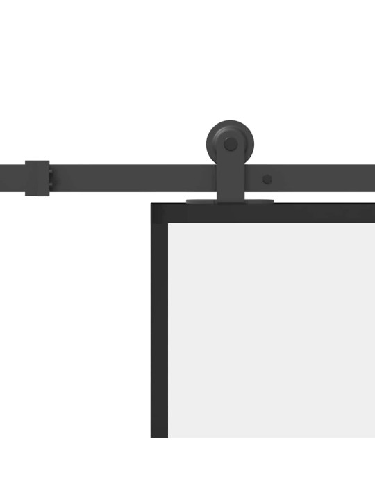 Liuguks koos tarvikutega, 76 x 205 cm, esg-klaas ja alumiinium