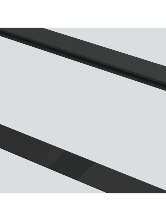 Lükanduks koos riistvara komplektiga 102x205 cm esg klaas
