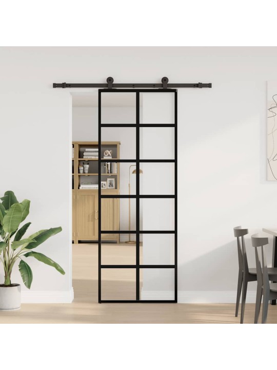 Liuguks koos tarvikutega, 76 x 205 cm, esg-klaas ja alumiinium