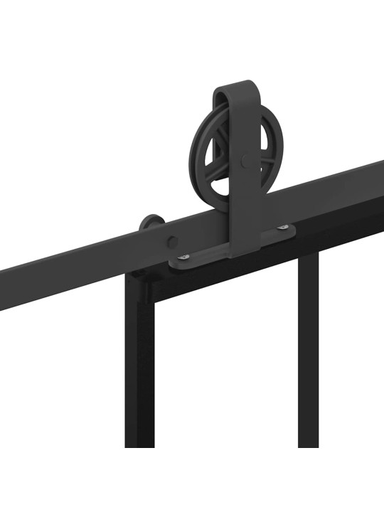 Liuguks koos tarvikutega, 76 x 205 cm, esg-klaas ja alumiinium