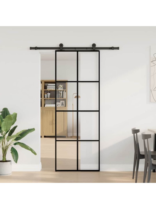 Liuguks koos tarvikutega, 76 x 205 cm, esg-klaas ja alumiinium