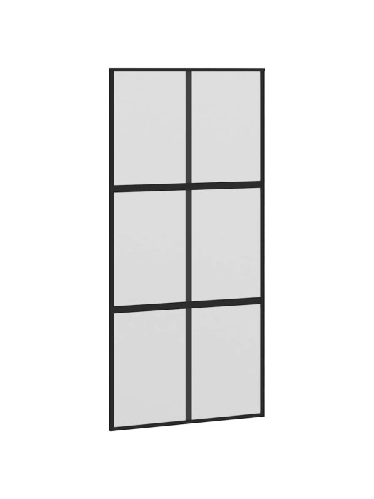 Lükanduks riistvara komplektiga 102,5x205 cm karastatud klaas