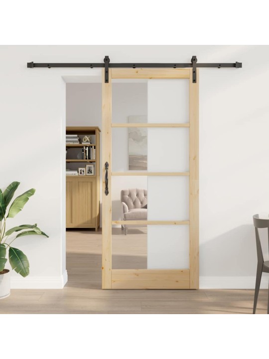 Liuguks pruun 93 x 211 cm männipuit
