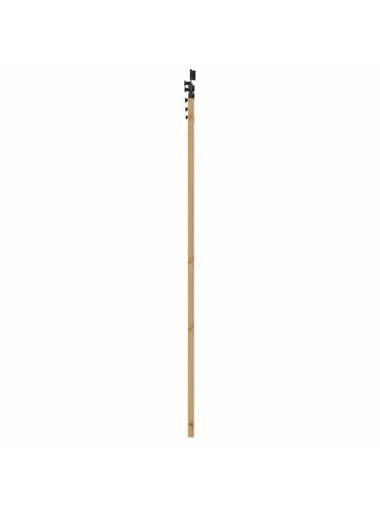 Liuguks pruun 61 x 198.5 cm puit ja metall