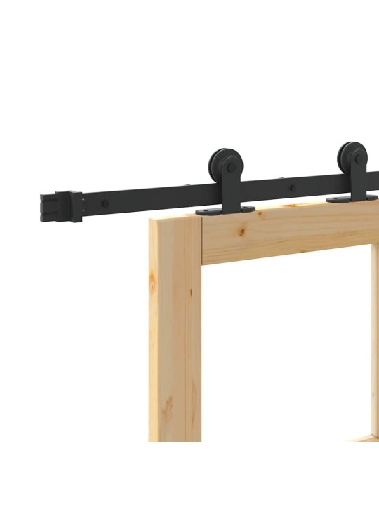 Liuguks pruun 73.5 x 211 cm puit ja metall