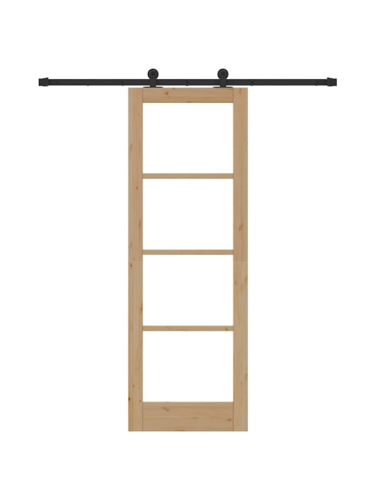 Liuguks pruun 73.5 x 211 cm puit ja metall