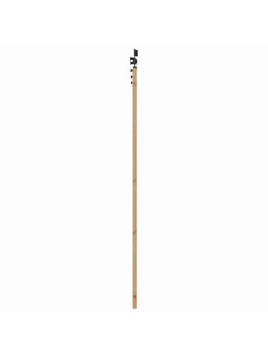 Liuguks pruun 73.5 x 211 cm puit ja metall