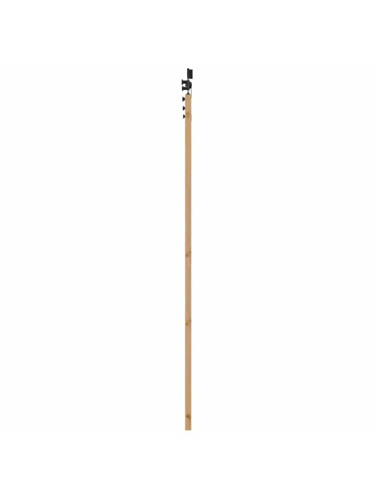 Liuguks pruun 78 x 202 cm puit ja metall