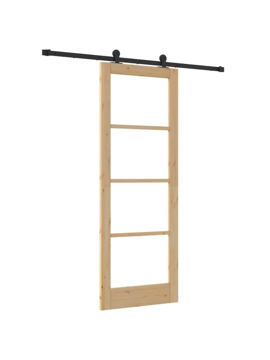 Liuguks pruun 78 x 211 cm puit ja metall