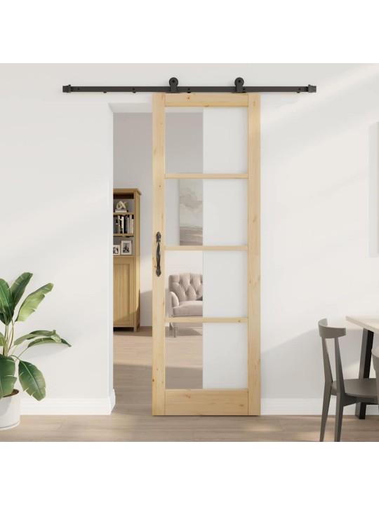 Liuguks pruun 78 x 232 cm puit ja metall