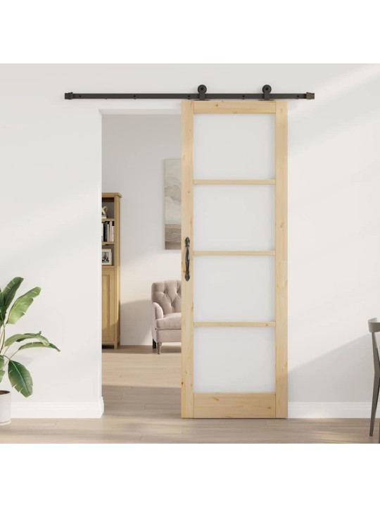 Liuguks pruun 78 x 232 cm puit ja metall