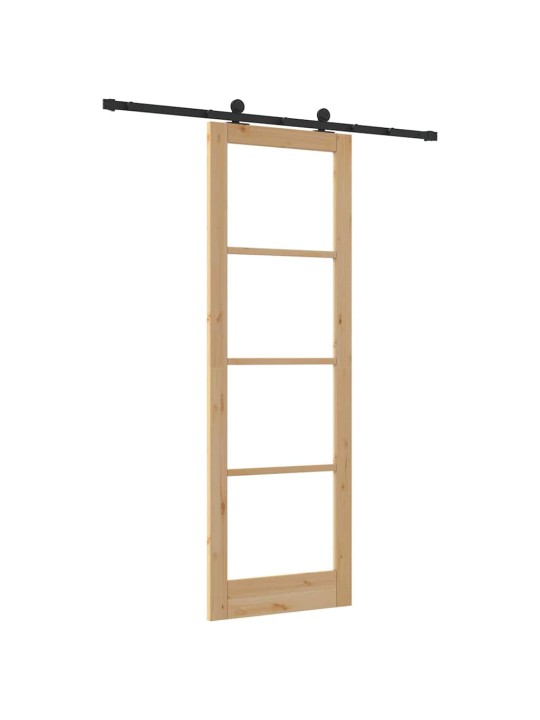 Liuguks pruun 78 x 232 cm puit ja metall