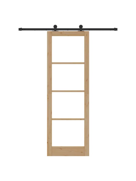 Liuguks pruun 78 x 232 cm puit ja metall