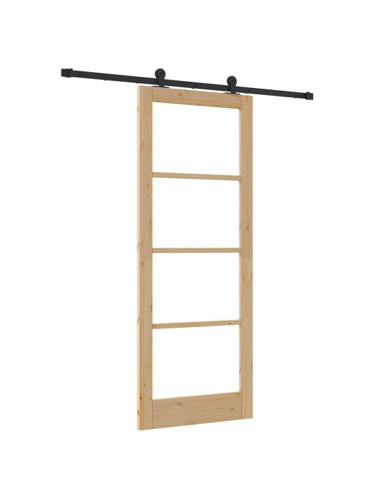 Liuguks pruun 83 x 211 cm puit ja metall