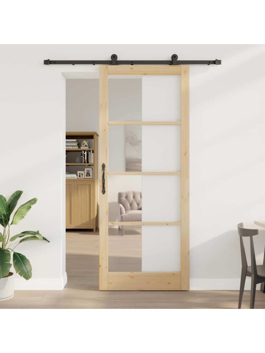 Liuguks pruun 93 x 232 cm puit ja metall