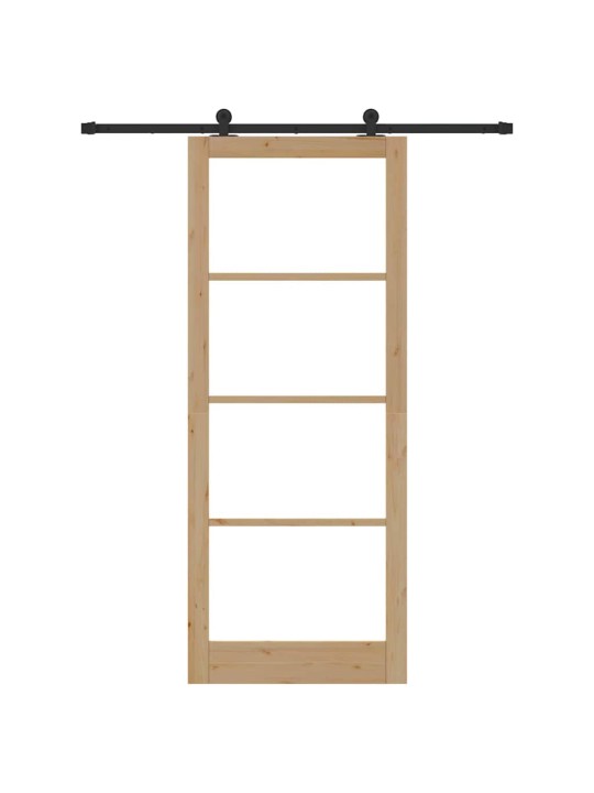 Liuguks pruun 93 x 232 cm puit ja metall