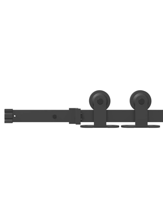 Liuguks valge 93 x 232 cm puit ja metall