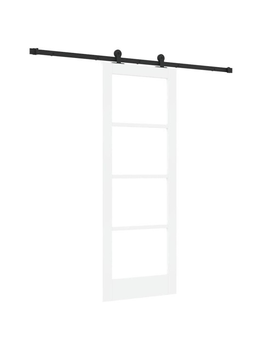 Liuguks valge 73.5 x 198.5 cm puit ja metall