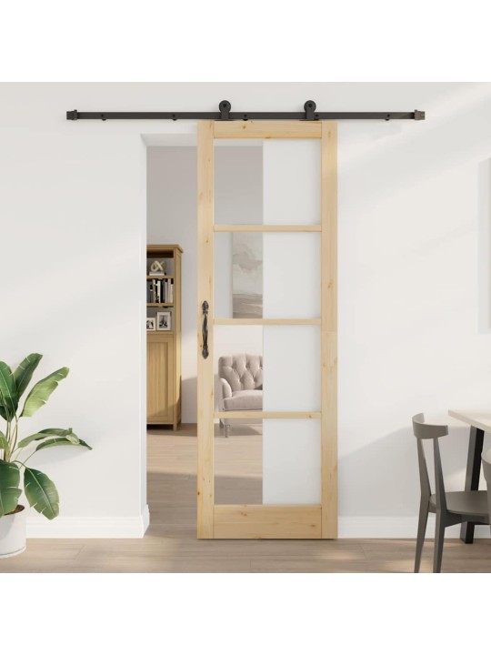 Liuguks pruun 78 x 232 cm puit ja metall