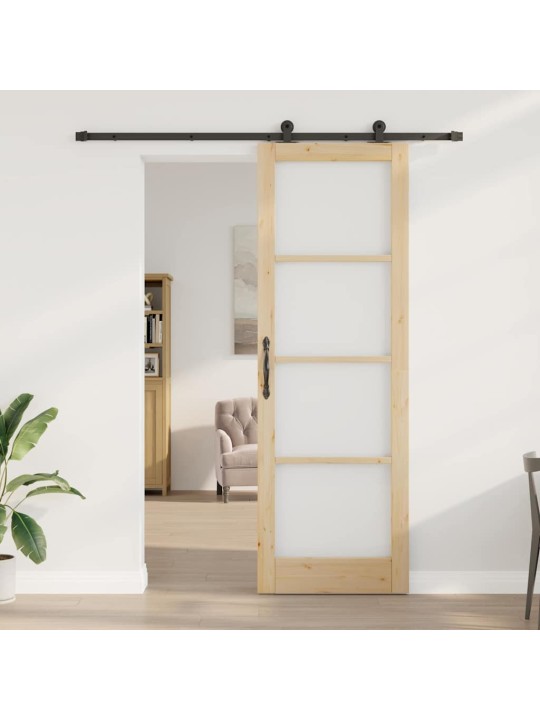 Liuguks pruun 78 x 232 cm puit ja metall