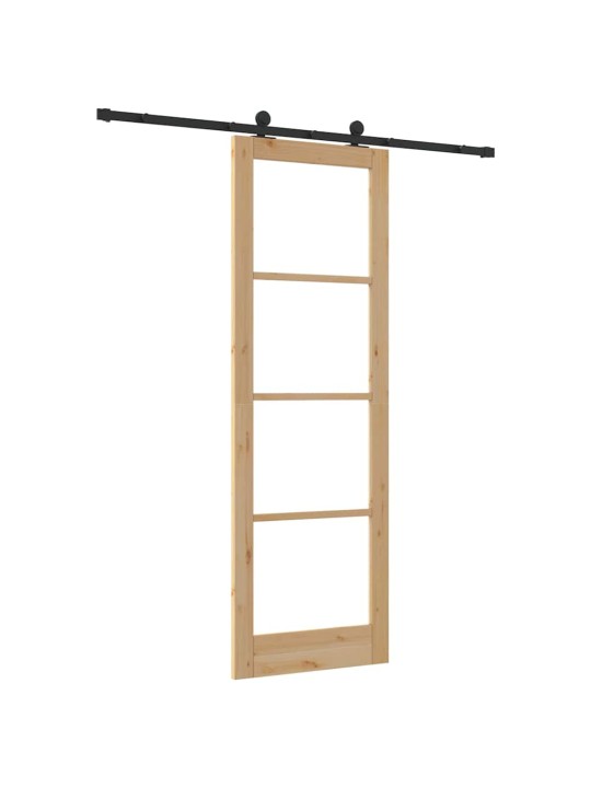 Liuguks pruun 78 x 232 cm puit ja metall