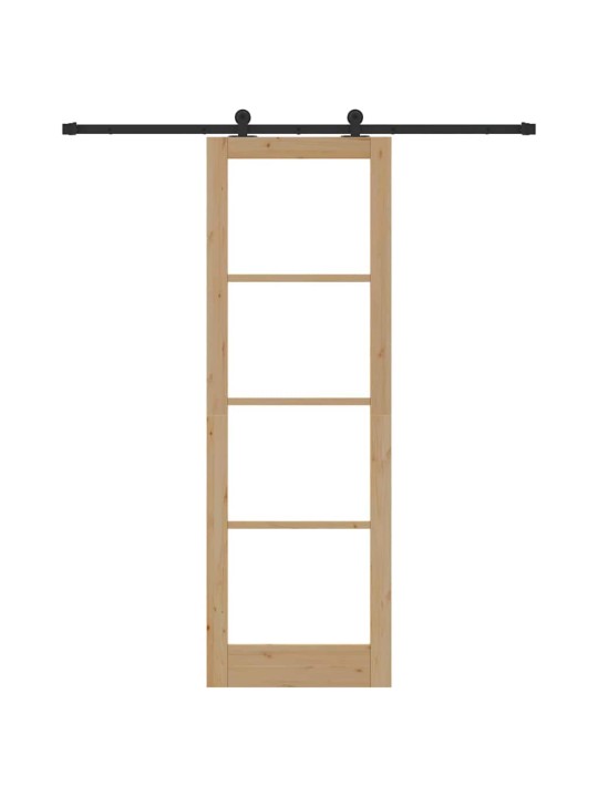 Liuguks pruun 78 x 232 cm puit ja metall