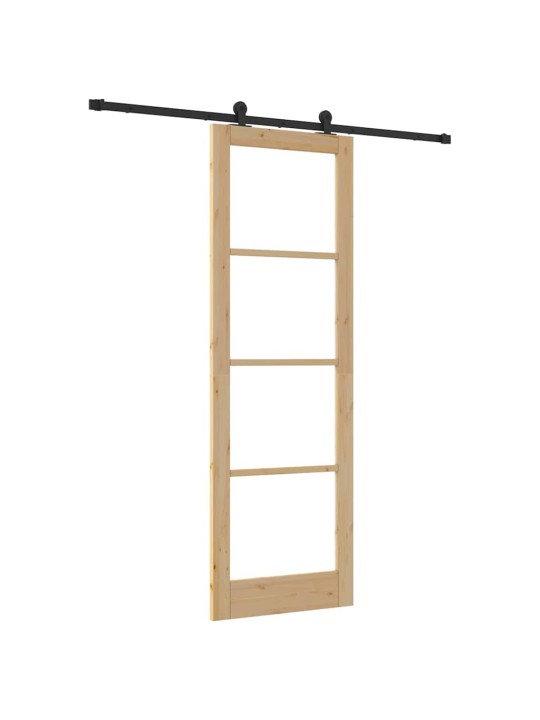 Liuguks pruun 78 x 232 cm puit ja metall