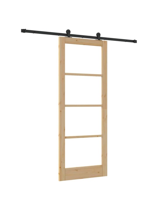 Liuguks pruun 83 x 211 cm puit ja metall