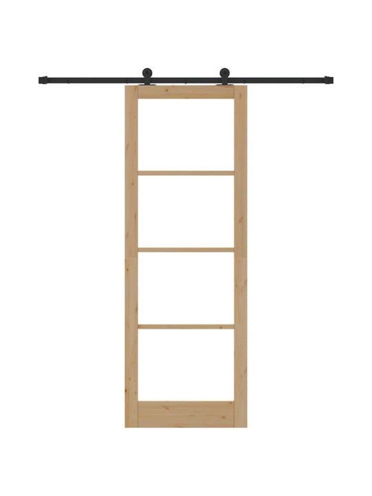 Liuguks pruun 83 x 232 cm puit ja metall