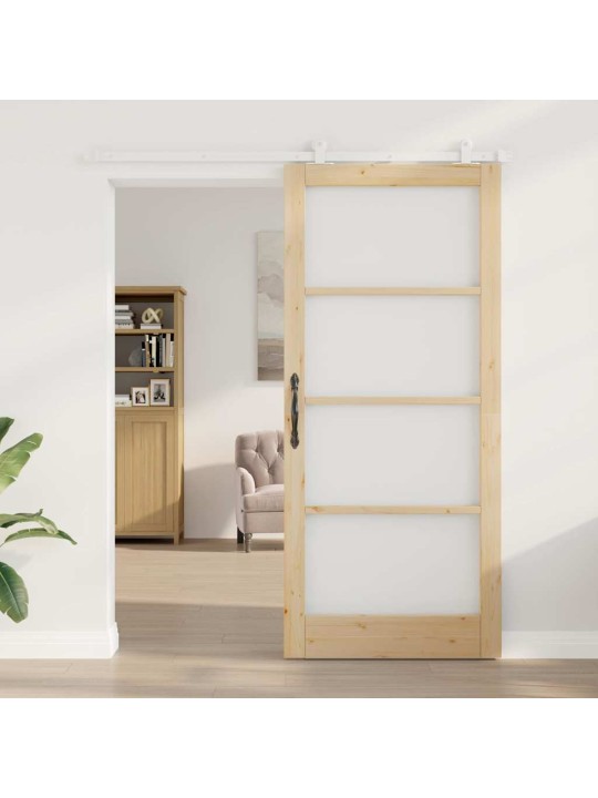 Liuguks pruun 93 x 211 cm puit ja metall