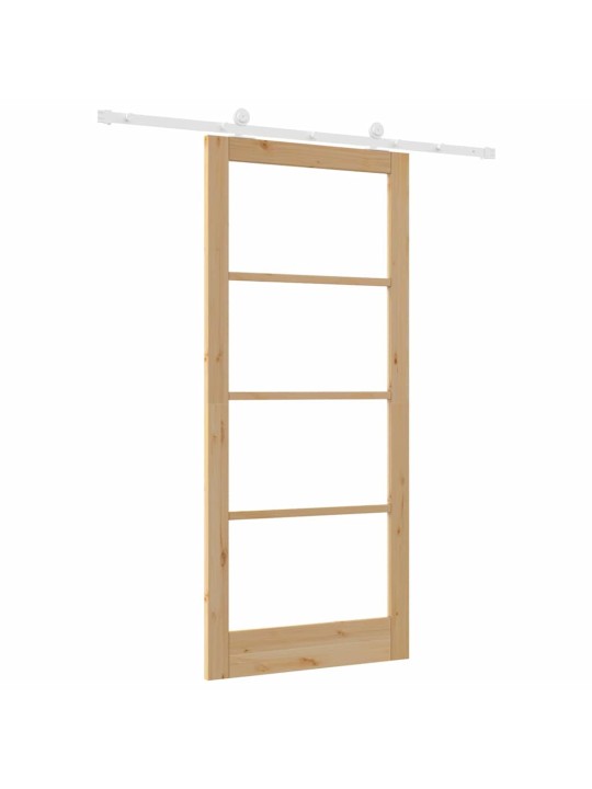 Liuguks pruun 93 x 211 cm puit ja metall
