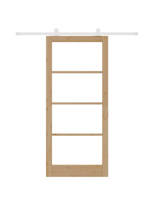 Liuguks pruun 93 x 211 cm puit ja metall