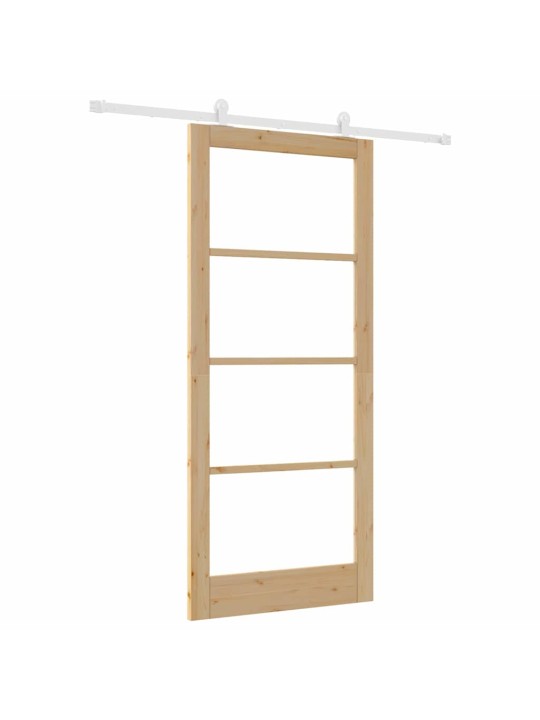 Liuguks pruun 93 x 211 cm puit ja metall