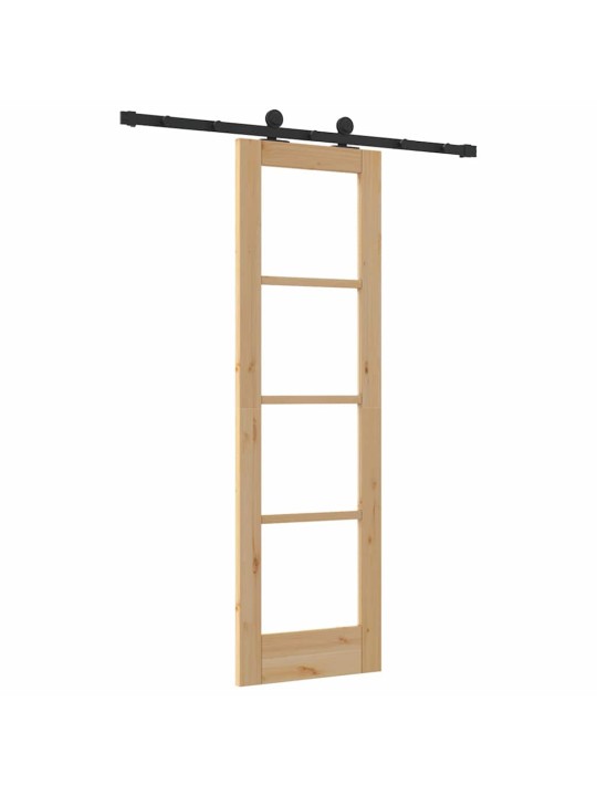 Liuguks pruun 61 x 198.5 cm puit ja metall
