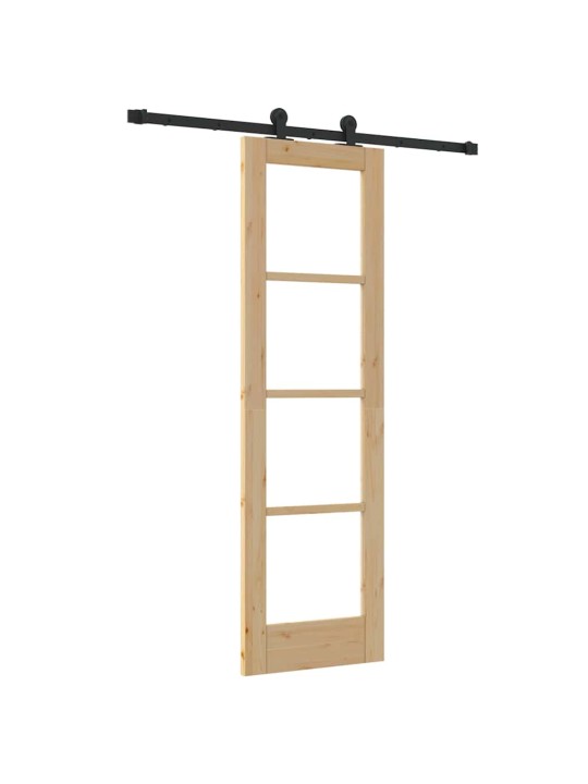 Liuguks pruun 61 x 198.5 cm puit ja metall