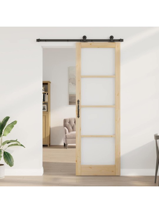Liuguks pruun 78 x 232 cm puit ja metall
