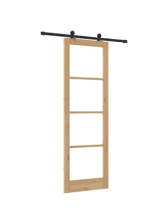 Liuguks pruun 78 x 232 cm puit ja metall