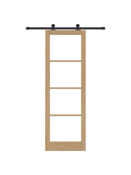 Liuguks pruun 78 x 232 cm puit ja metall