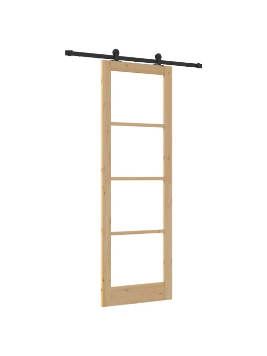 Liuguks pruun 78 x 232 cm puit ja metall