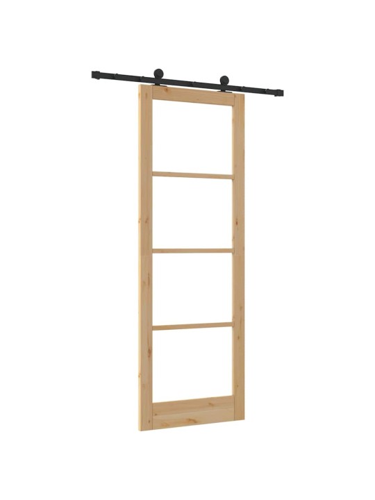 Liuguks pruun 83 x 232 cm puit ja metall