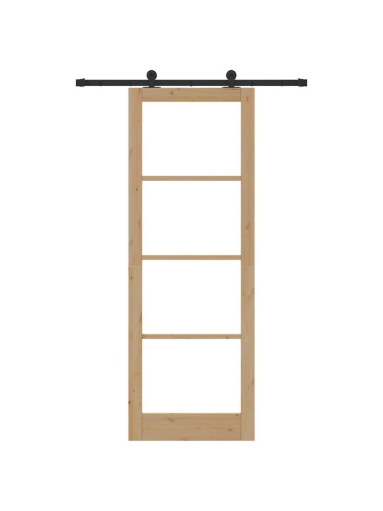 Liuguks pruun 83 x 232 cm puit ja metall