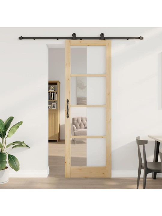 Liuguks pruun 78 x 232 cm puit ja metall