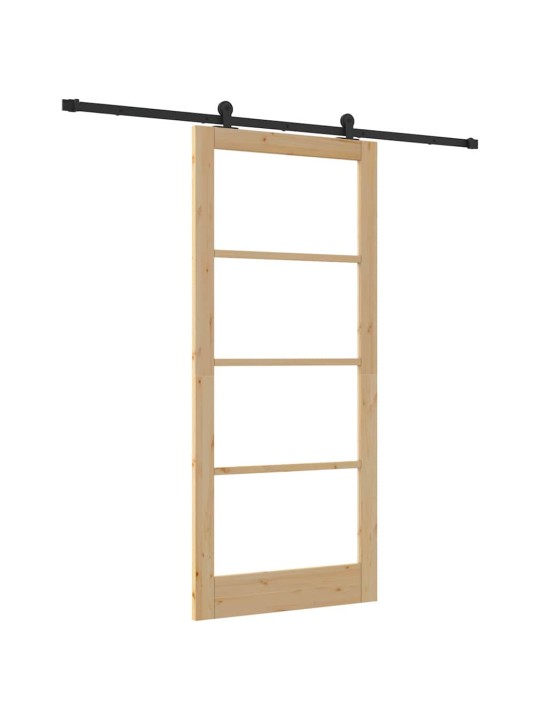 Liuguks pruun 93 x 211 cm puit ja metall