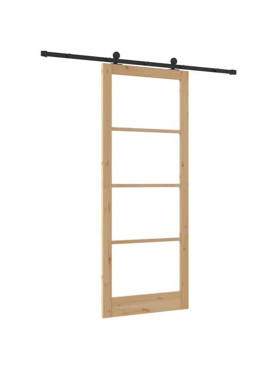 Liuguks pruun 93 x 232 cm puit ja metall