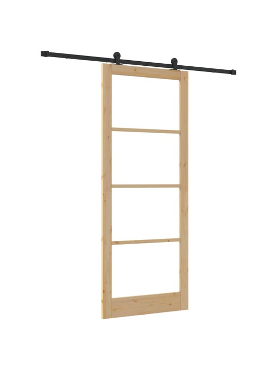Liuguks pruun 93 x 232 cm puit ja metall